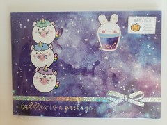 Happie Scrappie Planner Kit Notebook Journal Pin Stickers Vellum Paper Winter