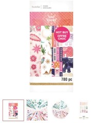 NEW Boho Stickers by Recollections™ STICKER BOOK 780 Pcs Bohemian Elephant Cacti