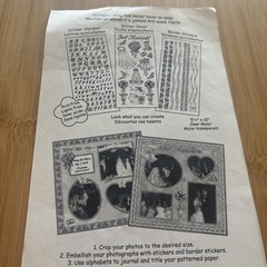 Vtg Sandylion Stickers Wedding Alphabet Sheet Pink Green Flowers Romantic Rose