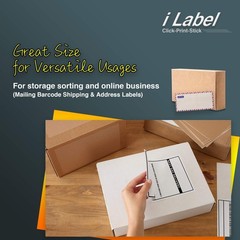 500 Sheets Full Sheet Label Sticker Paper for Laser & Inkjet Printers – 8.5×11
