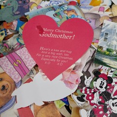 Ephemera Cutouts Greeting Card Fronts Lot Scrapbook Junk Journal Multi Color