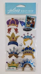 Jolee’s Fun Crowns Humor Photo Booth Scrapbooking Stickers