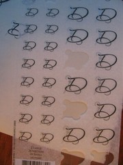 BELLISIMO ~ ABC CLASSIC Script Monogram Letters Decal Sticker ~U choose USA