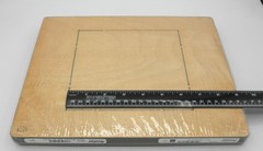 AccuCut Jumbo Quilt Block A #3 Wooden Die Cut – 11 3/4″x 9 3/4″x 1″ NEW SEALED
