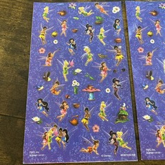 2 Sheets New Disney Fairies Tinkerbell Stickers