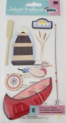*YOU CHOOSE* Jolee’s/Others CAMPING/FISHING/HIKING/CANOEING Dimensional Stickers