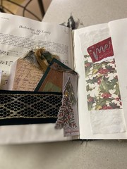 Large Christmas Altered Book Junk Journal