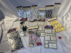 Scrapbook Dimensional Stickers Recollections Sticko NWT Lot Of 13