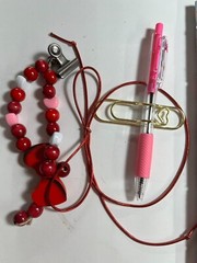 valentines junk journal scrapbook tassel pen clip 52 pages cat couple NAKED