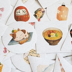45PCS Cute Japanese Item Kawaii Stationery Scrapbooking Planner Diary Stickers