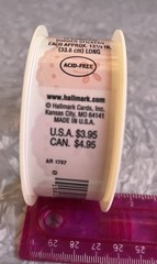 VINTAGE HALLMARK PINK BOARDERS STICKER ROLL NEW SEALED
