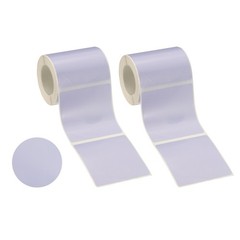 280 Pcs Thermal Sticker Paper, 2×2″ Round Thermal Printer Label, Purple