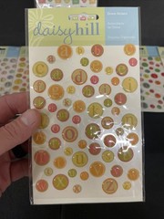 Daisy Hill Alphabet Dome Stickers Lot Of 13 Packages NEW
