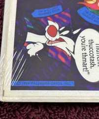 NOS Hallmark Looney Tunes Characters 1994 Sealed Package 8 Sheets 72 Stickers