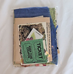 Scrapbooking Junk Journal Paper Ephemera Lot Tickets Stamps Maps Vintage Travel
