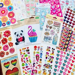 Huge Lot Stickers Kit Set Planner Craft Scrapbook Variety Of SUPPLIES | 979+