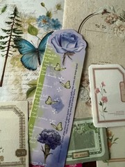 #742 – RANDOM 15 PCS VINTAGE FLORAL SCRAPBOOK JUNK JOURNAL KIT / LOT