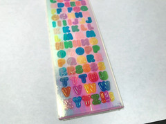 Vintage 1980’s Sandylion Stickers – Mother of Pearl Letters Sticker Sheet – NOS