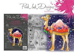 PINK INK DESIGN – CLEAR ACRYLIC STAMPS – CHRISTMAS SERIES – O CAMEL YE FAITHFUL