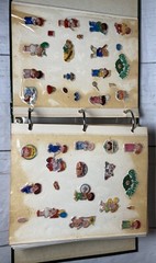 VTG 80s STICKER ALBUM 22 Double Sided Pages Scratch & Sniff – Star Wars & More!