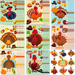 48 Sheets Easter Stickers for Kids – Cute Holiday Stickers for Crafts and Partie
