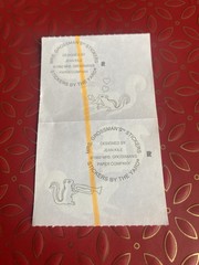 Mrs Grossman’s Squirrels Half Sticker Strip Vtg By The Yard