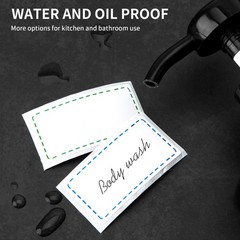 1000 Removable Freezer Labels, 1×2 inches Water Oil Waterproof No Residue Kit…