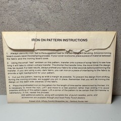 VTG MCM Warner Bros Looney Tunes Transfer Pattern Iron On Punch Embroidery LT-12