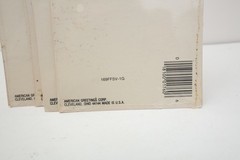 Vtg Gold Foil Heart Stickers American Greetings Forget Me Not 9 Pkgs Unopened