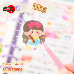 200pcs Cute Kawaii Stickers Set for Kids Scrapbook Journal Diary Decor