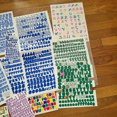 Lot Of Letter Alphabet Stickers Scrapbooking Posters Arts Crafts