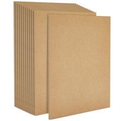 0.25″ Thick Blank MDF Chipboard Sheets for Painting, Arts and Crafts (8 x 10 …