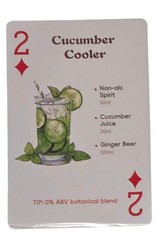Old New Mixed Alcohol Drinks Cucumber Cooler Junk Journal Scrapbooking Craft