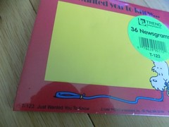 1984 Trend vintage Just wanted you to know notes newsgrams post a note