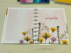 Happy Planner Lot of 5 Journals and Notebooks – Florals, Wellness, Coloring