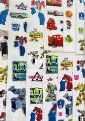 199+ STICKERS Transformers Marvel Pokemon Cars Spiderman Optimus Prime Hulk Thor