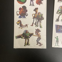 TOY STORY Removable Stickers Disney Pixar Mello Smello Prismatic 1995 Vtg Lot 2