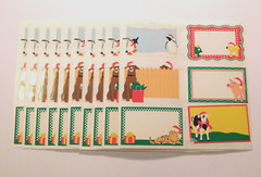 Mrs. Grossman’s Stickers Lot of 10 Sheets ~Christmas Labels Animals~ 2001 6×6