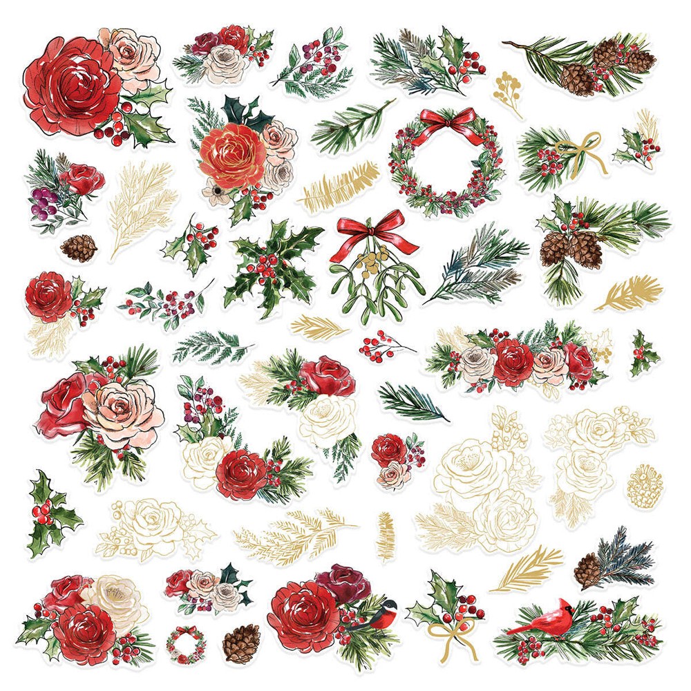 Spellbinders Floral Die Cuts – Handmade Holidays, SCS-351