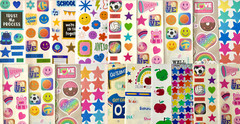 School Stickers Graduation boy girl sports yearbook classroom field day rewards