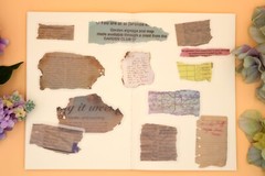 60pcs/pack washi Stickers Pack /vintage note themed Washi Stickers M02 TZB-L2 sa