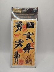 Disney Pirates of the Caribbean Sticker Pack Hallmark Party Express 4 Sheets
