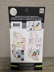 Partially Used The Happy Planner Teacher Sticker Pack, 648 Pieces
