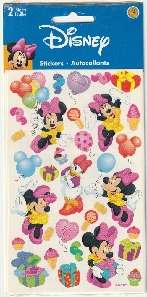 Disney Sandylion MINNIE MOUSE BIRTHDAY BALLOONS 2sheets 29072 FAST FREE SHIP!