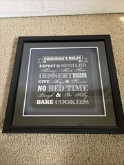 Black Shadowbox Scrapbooking. Glass Front.