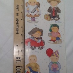 City Boys Dimple Street Gang SCRAPBOOKING Stickers by Tie Me To The Moon A65