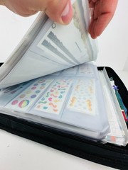 Creative Memories Scrapbooking Supplies Lot of 2 Full Binders