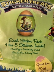 Disney/Pixar CARS TOY STORY MONSTERS NEMO 8 Easter Sticker Filled Eggs New (2)