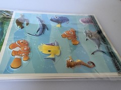 Finding Nemo Characters Disney Pixar Puffy Stickers Hallmark 1 Sheet Stickeroni