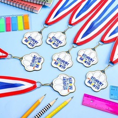 20 PCS 2 Inch Paw Award Medal Student Of The Month Gold Winner Team Trophy
